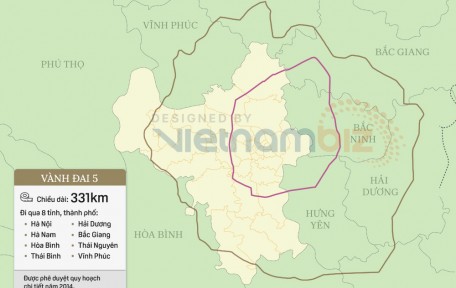  Vành Đai 5 là tiền đề cho sự phát triển Bất Động Sản Ven Đô